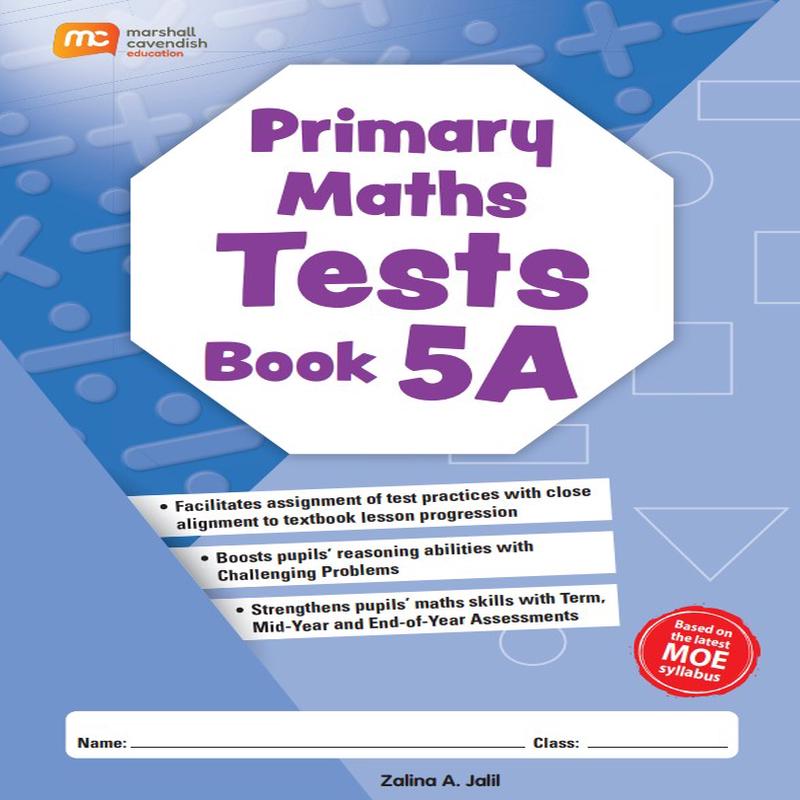 Primary 5a Maths Tests Book
