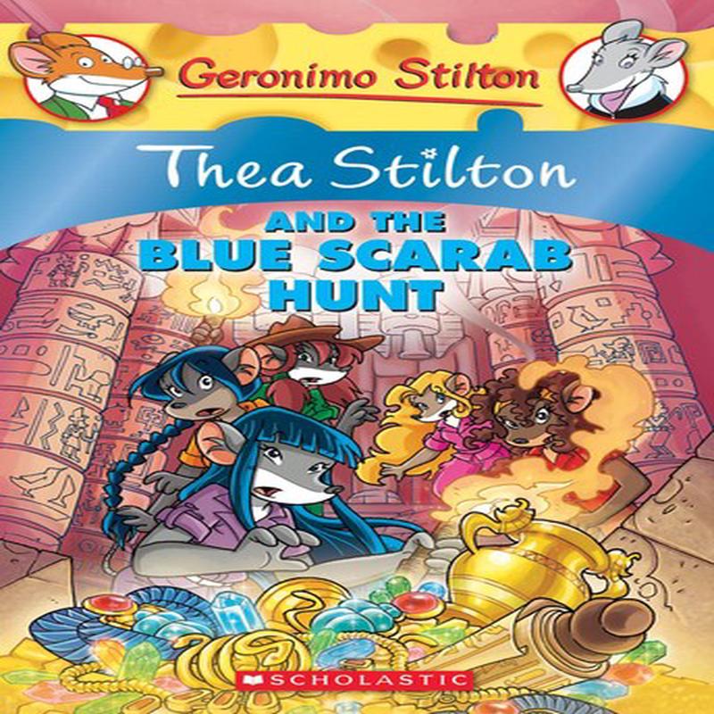 TS 11 THEA STILTON & THE BLUE SCARAB HU