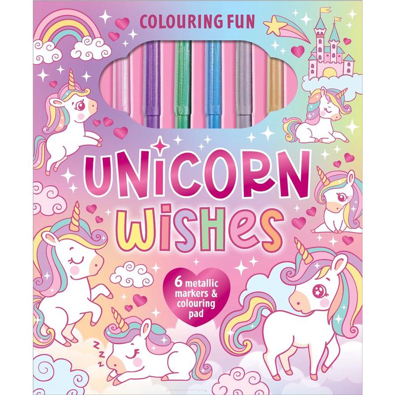 UNICORN WISHES MARKERIFIC ACTIVITY FOLDE