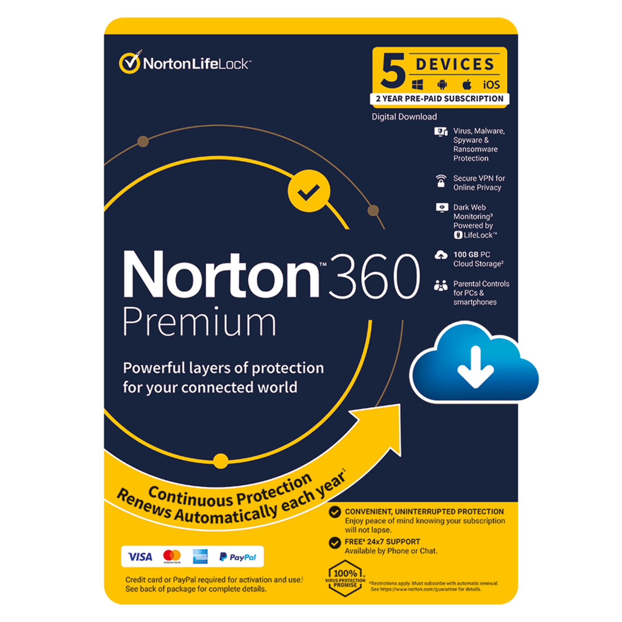 Norton 360 Premium (5 Devices)