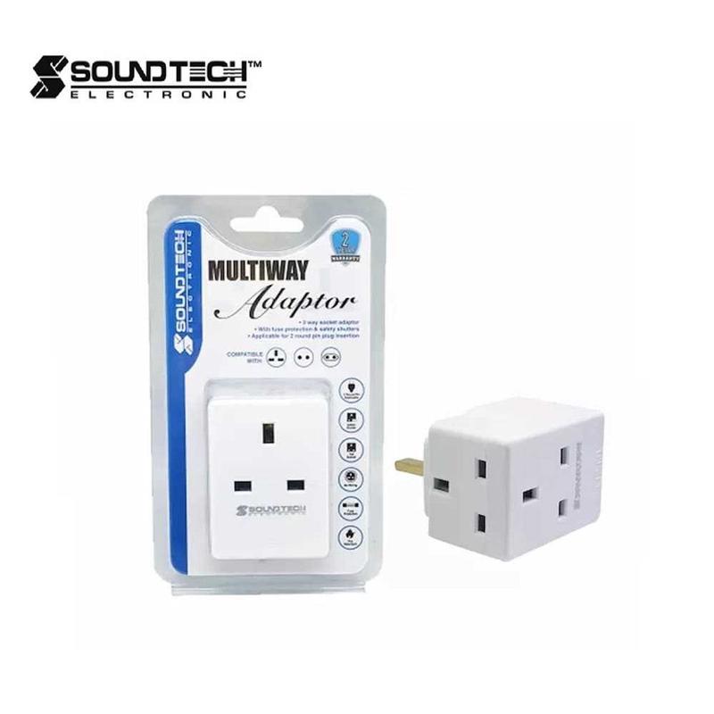 SOUNDTEOH PP-39 3 WAY MULTIWAY ADAPTOR