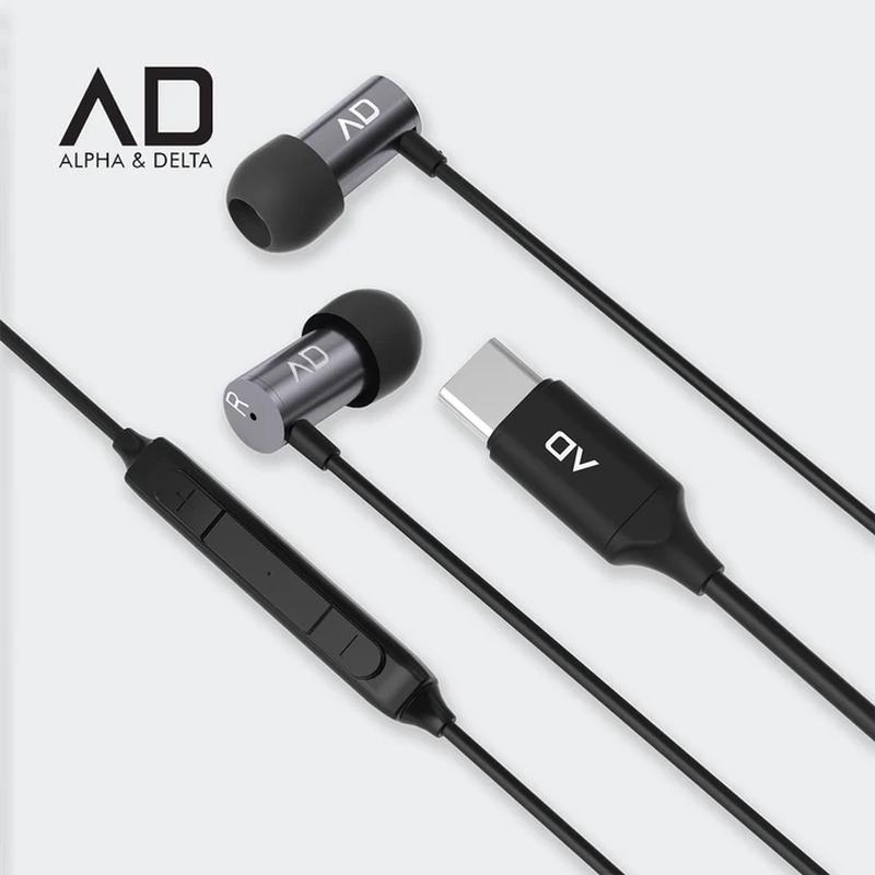 Alpha & Delta D1 Wired/Type-C Earphones