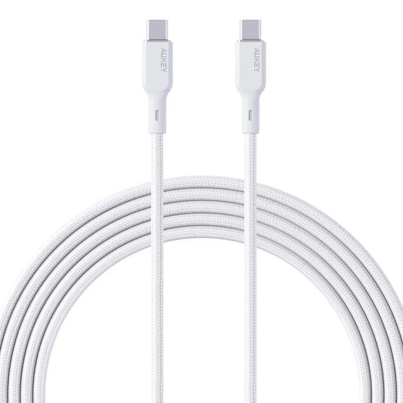 Aukey USB-C to C 100W Cable 1 metre - White