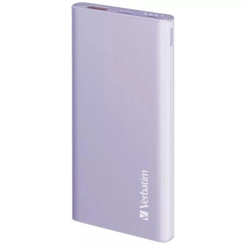 Verbatim Powerbank 10000mAh 20W PD & QC 3.0 Powerbank - Purple