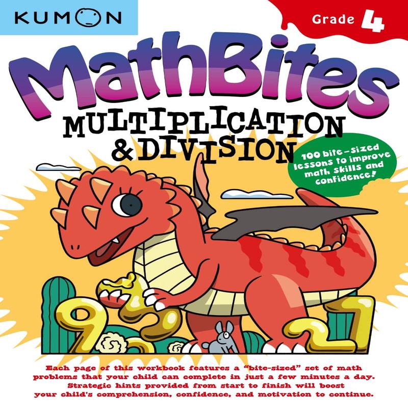 Kumon Math Bites: Grade 4 Multiplication and Division