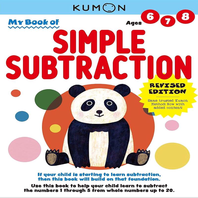 Kumon My Book of Simple Subtraction