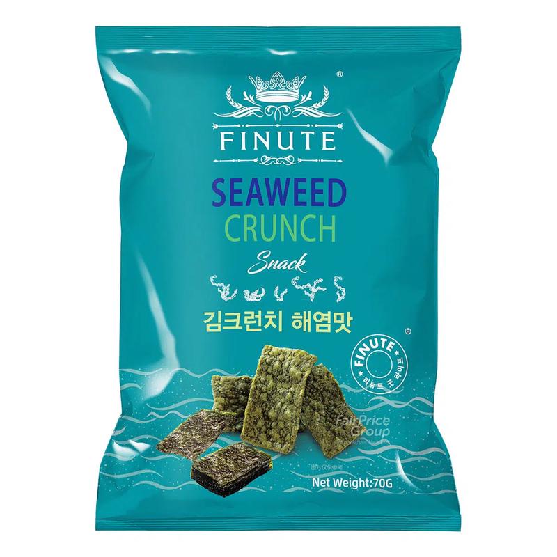 Finute Seaweed Crunch Snack 70g