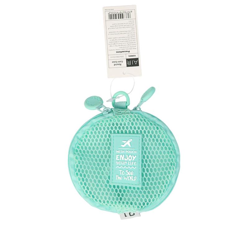 Mesh Round Pouch Mint V24601-MT