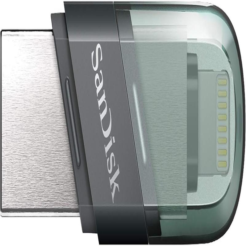 SanDisk SDIX90N-064G-GN6NN iXpand Flash Drive Flip for iOS, 64GB, Black