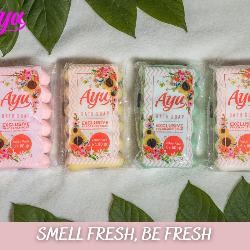 Ayu Soap Assorted 80g x 6pcs