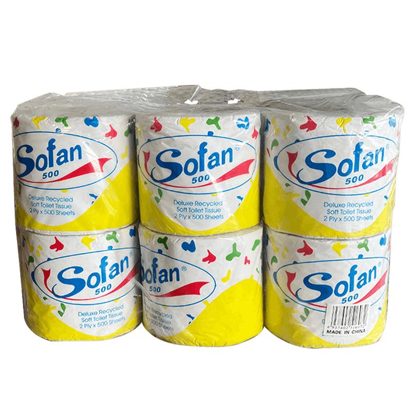 Toilet Roll Sofan 12'S-Yellow