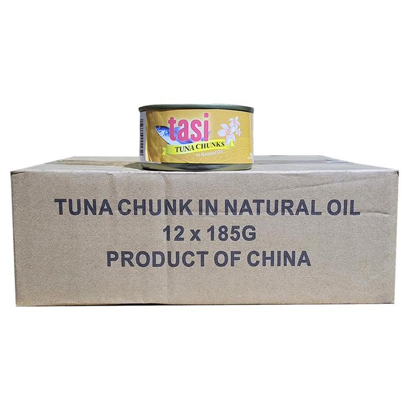 Tasi Tuna Chunks 185g x 12