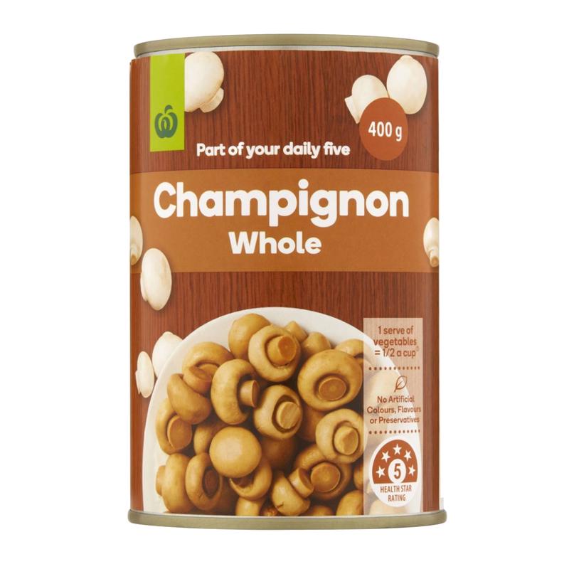 WW Champignon Whole M/Room 400g