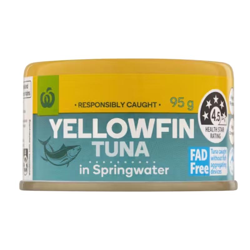 WW Yellowfin Tuna In Springwater 95g