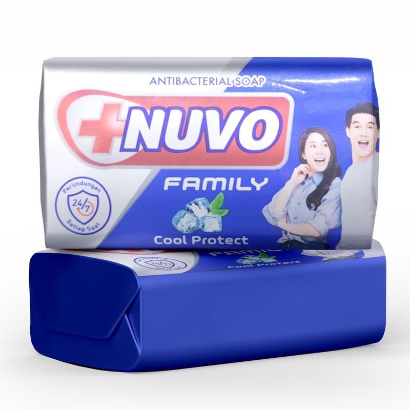 Nuvo Soap Family Cool 80g x 12pcs
