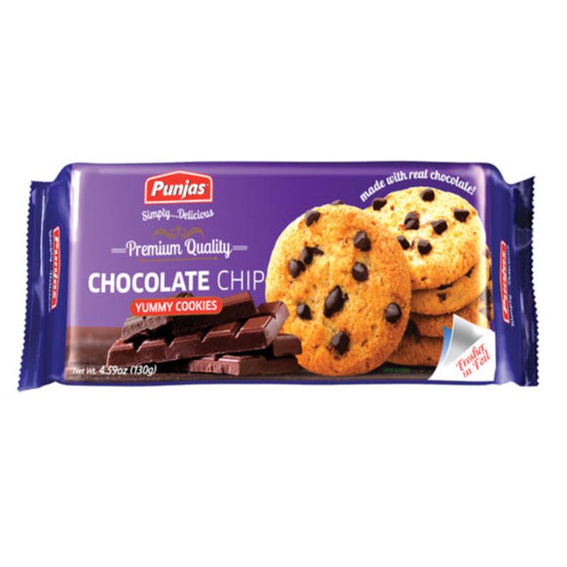 Punjas Choc Chip Cookies 130g