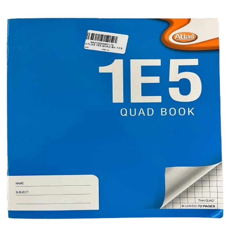 ATLAS 1E5 Quad Book 72'S