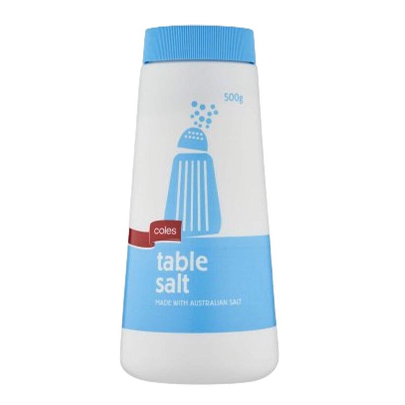 Coles Table Salt 500g