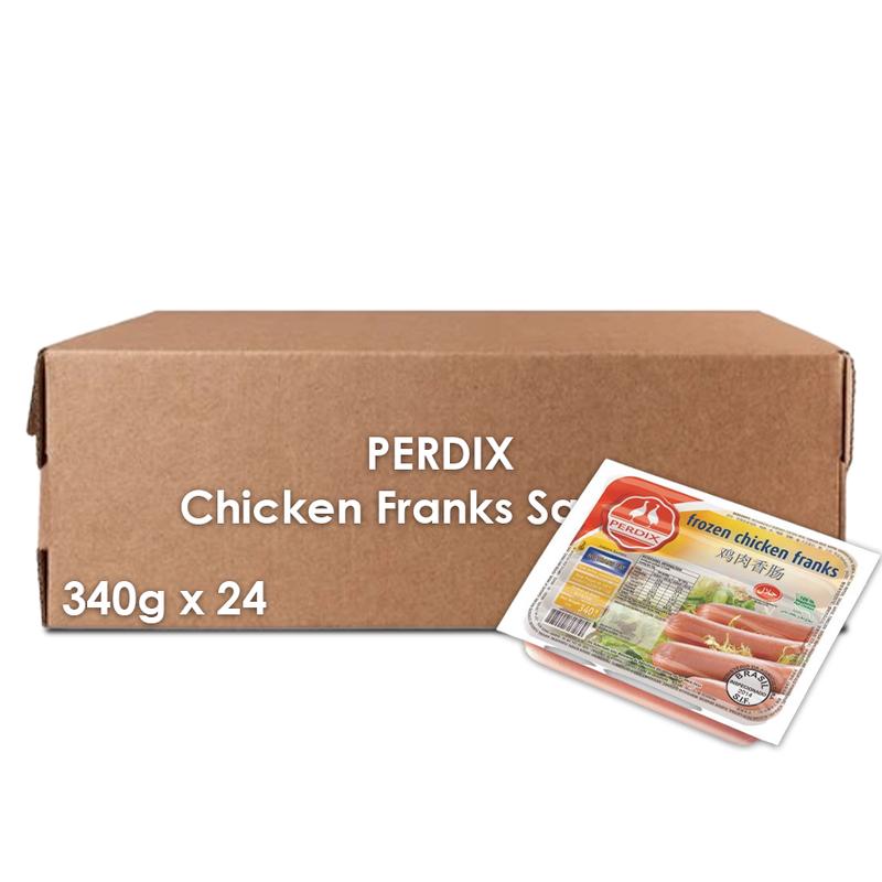 Perdix Chicken Franks Sausage 340g x 24