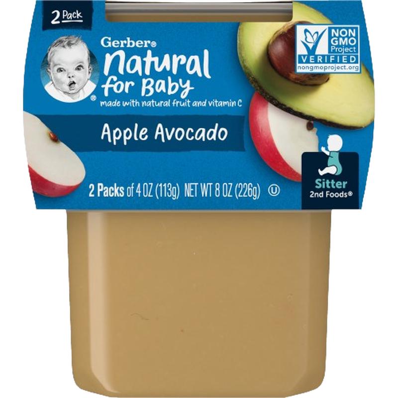 Gerber Apple Avocado 4oz