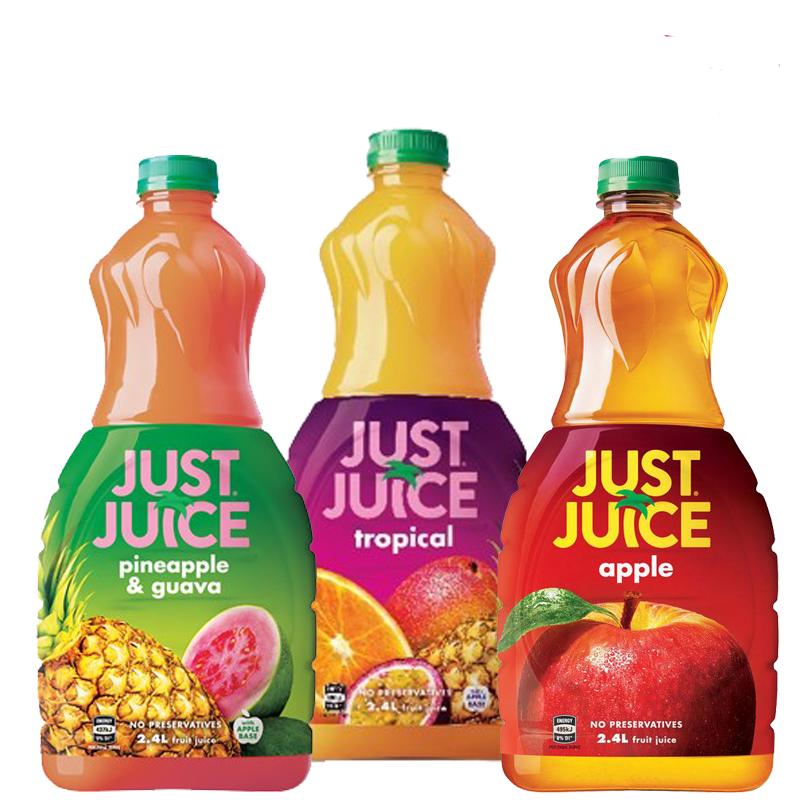 Just Juice 2.4ltrs (Flavor By choice)