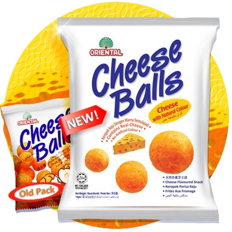 Oriental Cheese Balls 14g x 8pcs