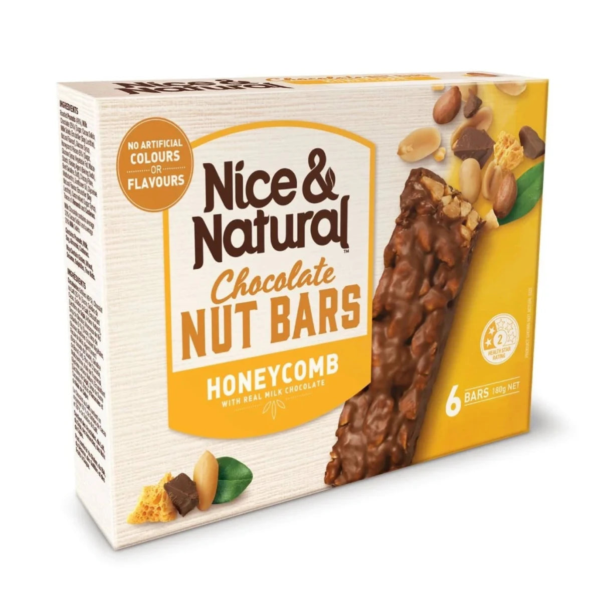 N&N Chocolate Honey Comb Bar 180g