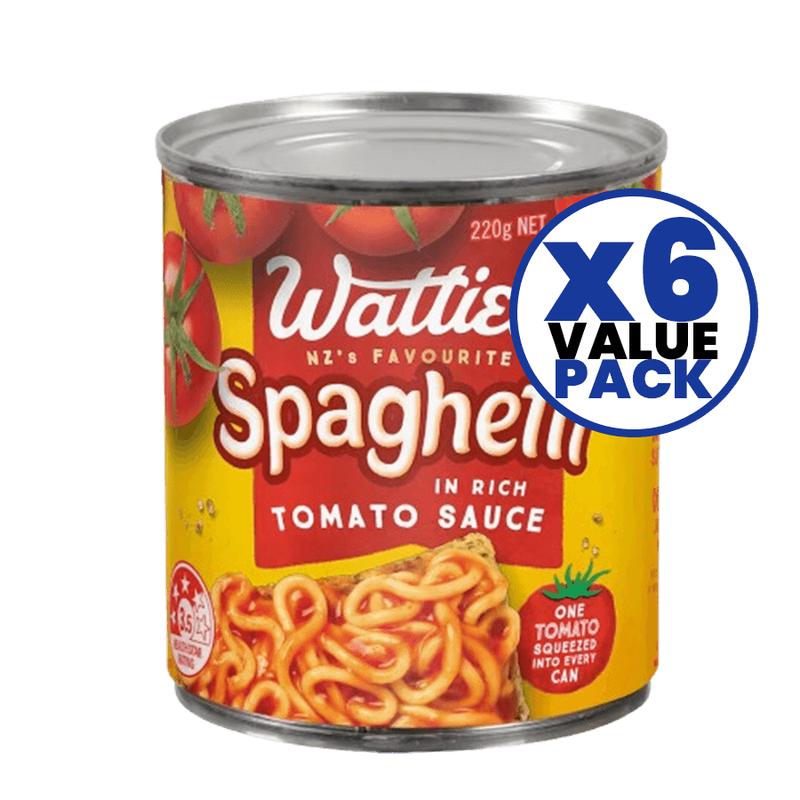 Watties Spaghetti 220g x 6pcs