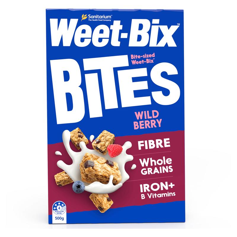 Sanitarium Weet Bix Bites Wildberry 500g