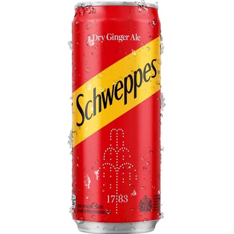 Schweppes Ginger Ale Can 320ml
