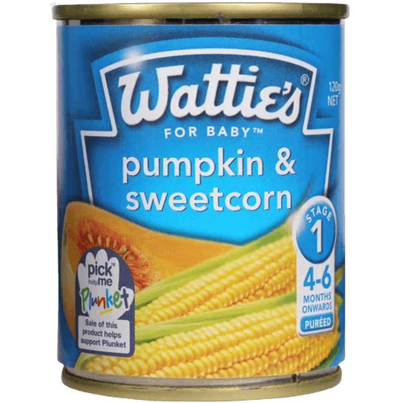 Watt Baby Food Pump Sweet Corn 120g x 24