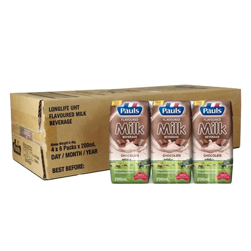 Pauls Kids Uht Milk 110ml x 48