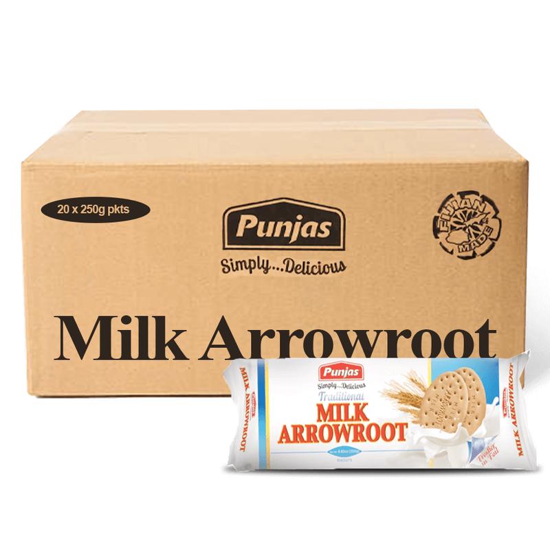 Punjas Milk Arrowroot 250g x 20