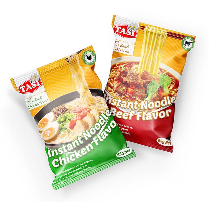 Tasi Instant Noodle Beef/Chicken Flav 65g x 24