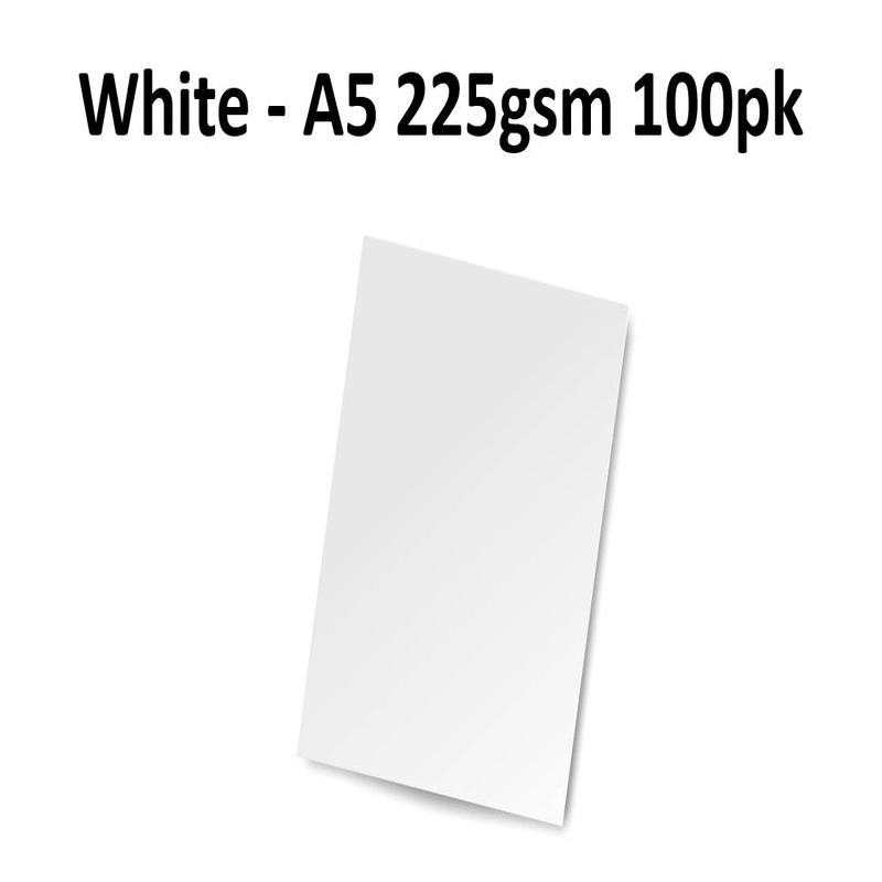 A5 White - Kaskad 225gsm 100 sheets