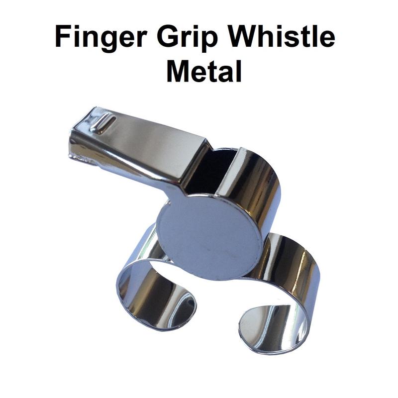 Whistle - Finger Grip - Metal