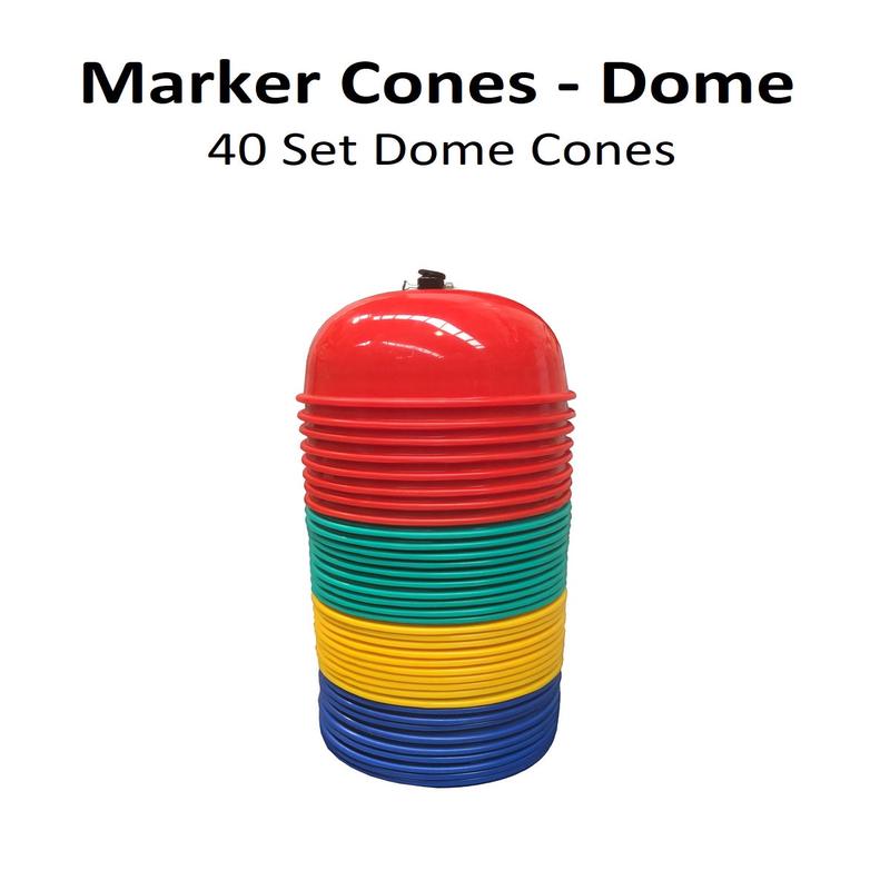 Marker Cone - Dome - Set of 40 w Carrier