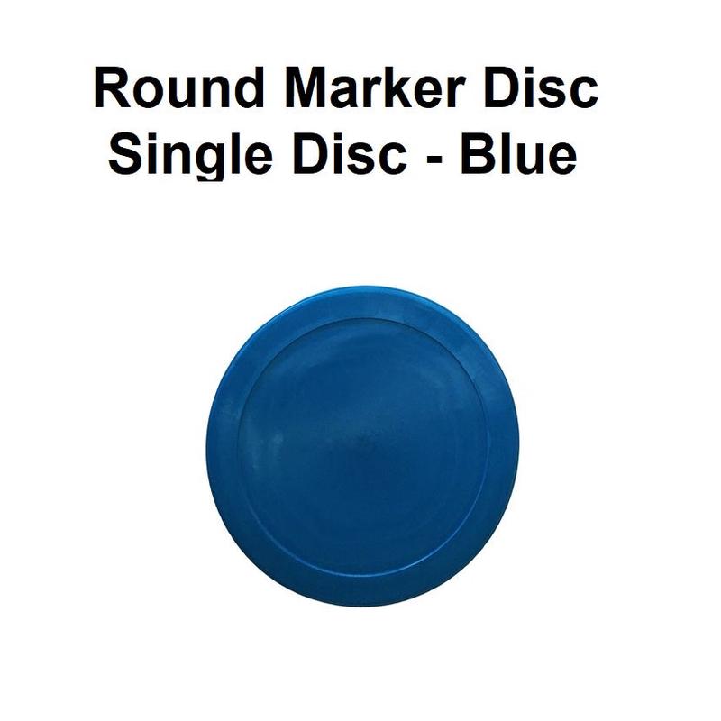 Round Marker Disc - Single Disc - Blue