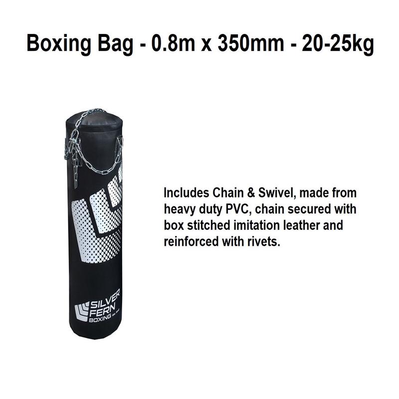 Boxing Bag - 0.8m x 350mm - 20-25kg