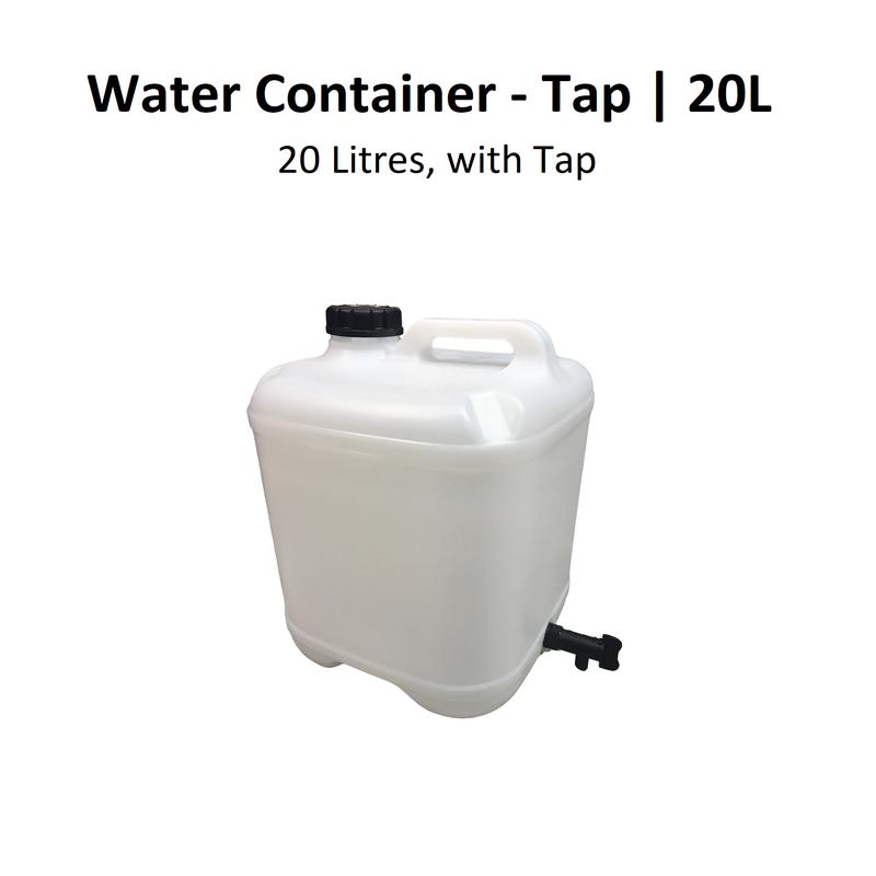 Water Container w Tap - 20 Litres
