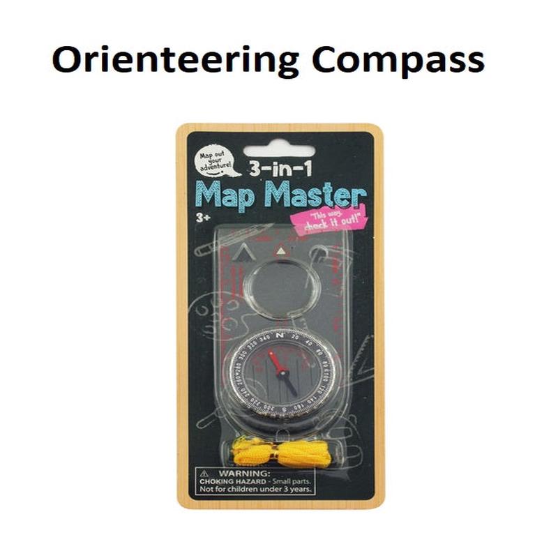 Map Orienteering Compass