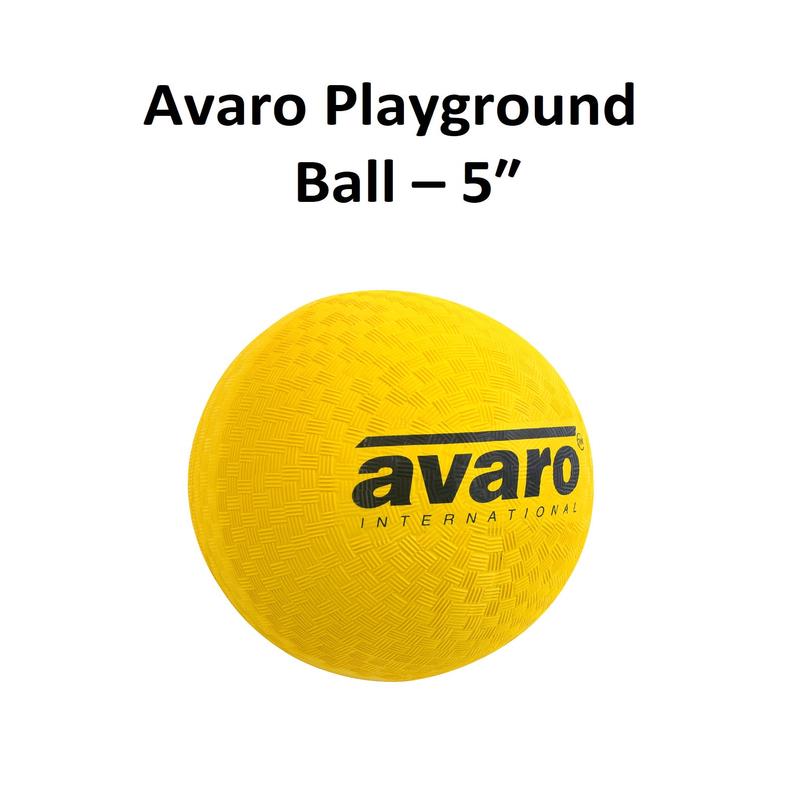 Rubber Playground Balls - 5 Inch