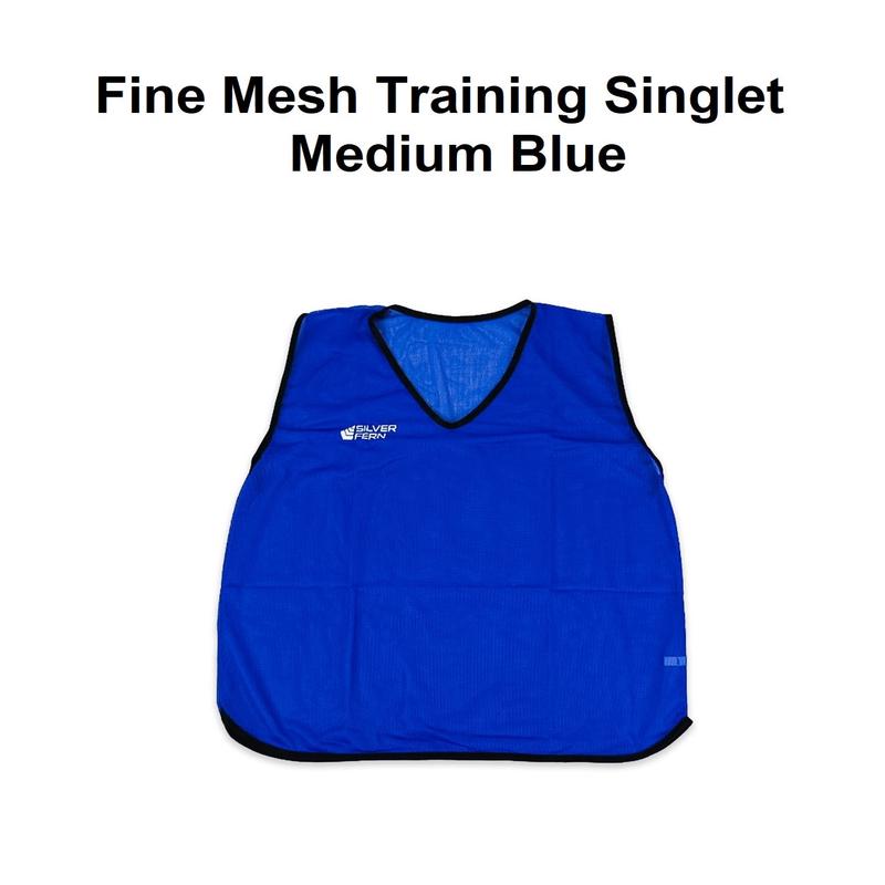 Fine Mesh Training Singlet - Medium Blue