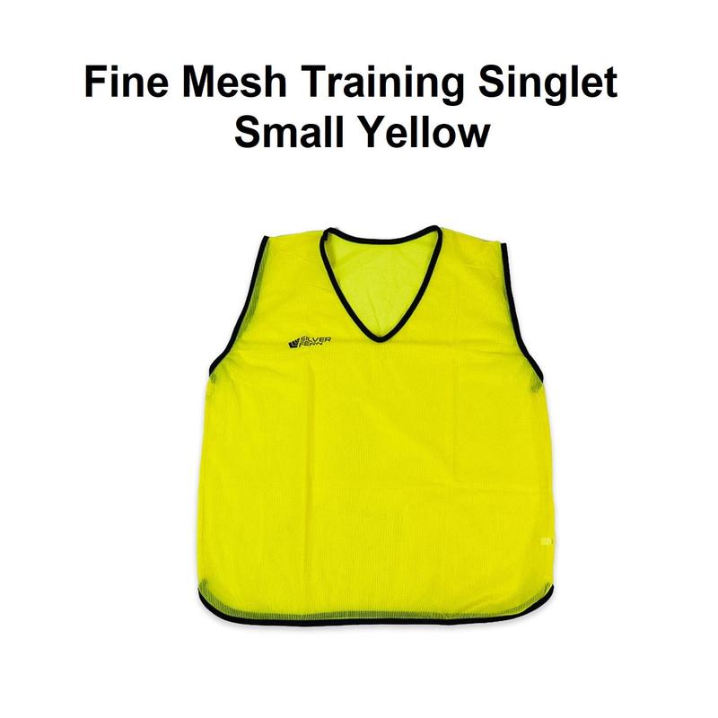 Fine Mesh Training Singlet - Small Yellow