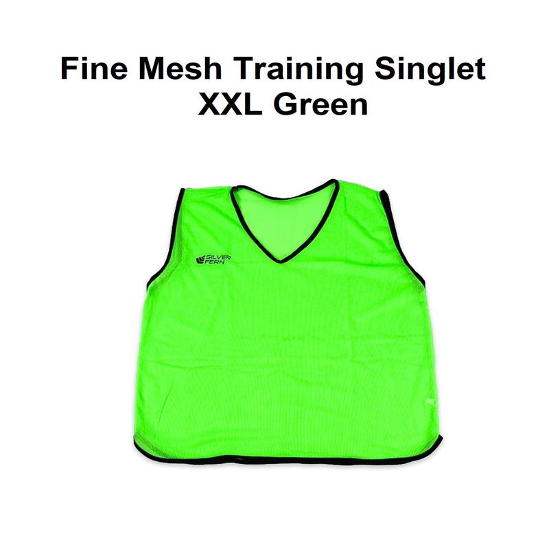 Fine Mesh Training Singlet - XXL Green
