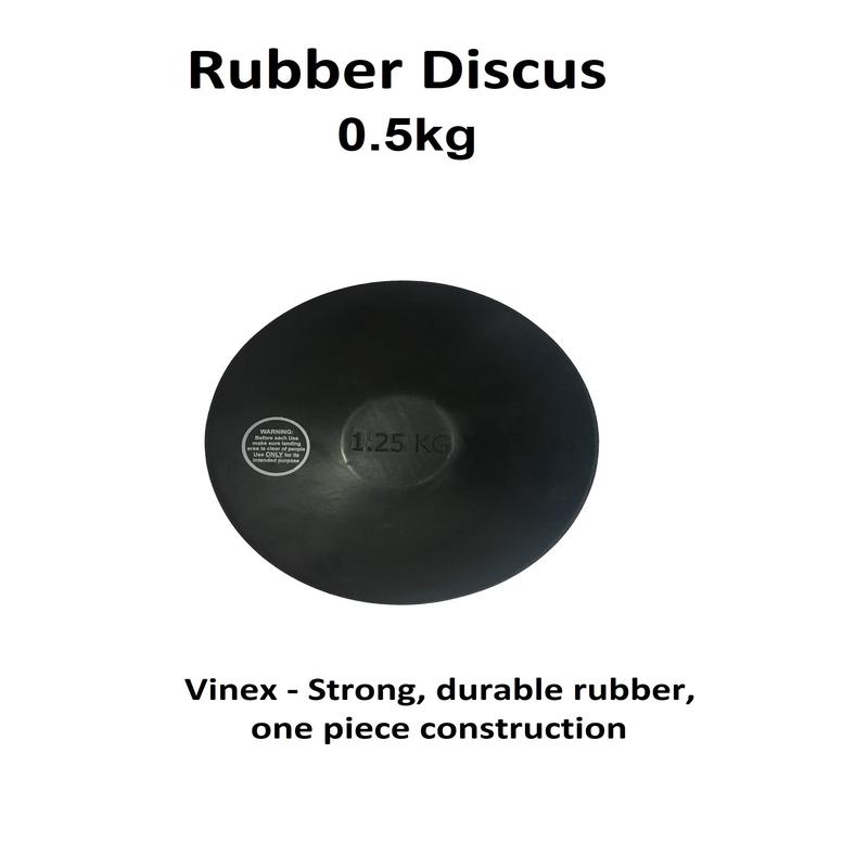 Rubber Discus - 0.5kg