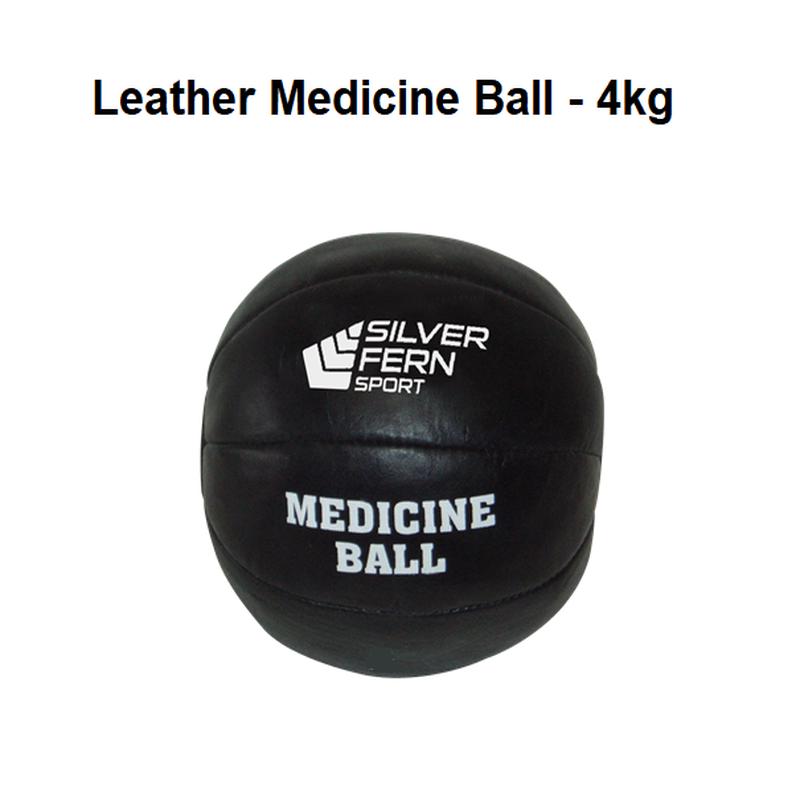 Leather Medicine Ball - 4kg