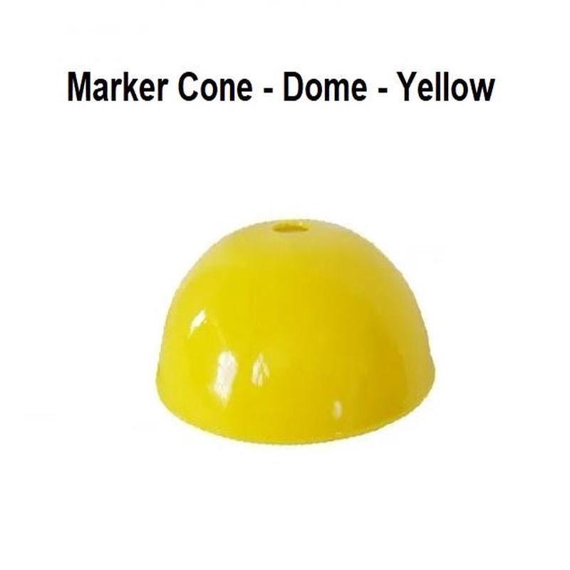 Marker Cone - Dome - Yellow