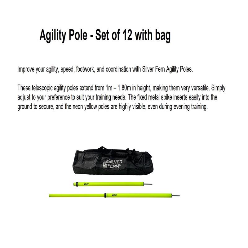 Agility Pole - Set of 12 with bag