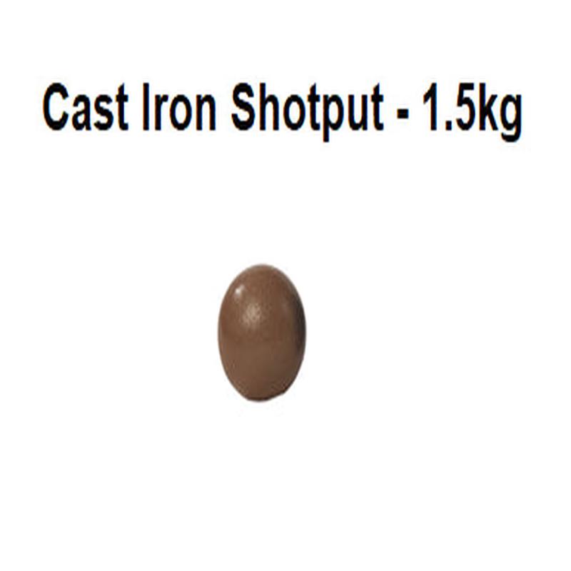 Cast Iron Shotput - 1.5kg